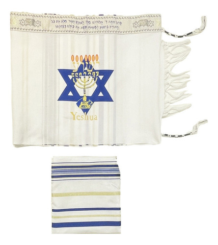 A Mantón De Oración Mesiánico Tallit Mantón De Oración
