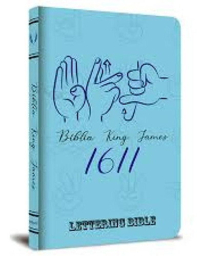 Biblia Sagrada King James Bkj 1611 Ultrafina Lettering Bible