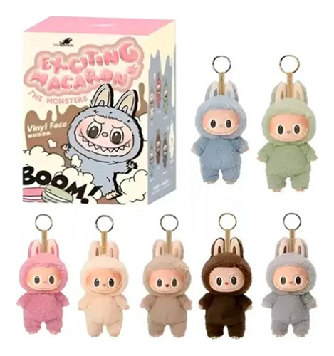 Labubu Exciting Macarons The Monsters Peluche Muñeco Labubu Al Azar