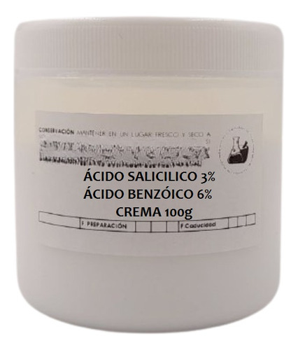 Ácido Salicílico 3% / Benzoicio 6% Crema 