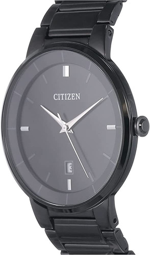 Citizen Quartz Mens Black Dial Bi5017-50e Color de la correa Negro Color del bisel Negro Color del fondo Negro