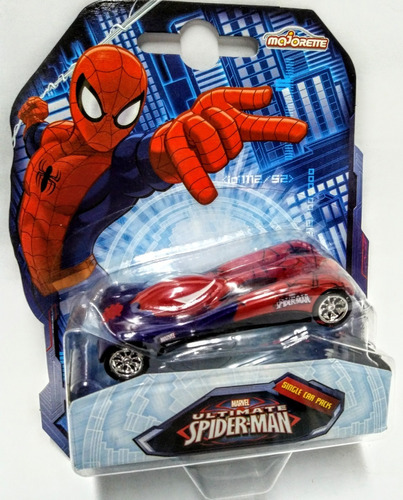 Auto Marvel Spider Man Ultimate - Escala 1/64 Majorette