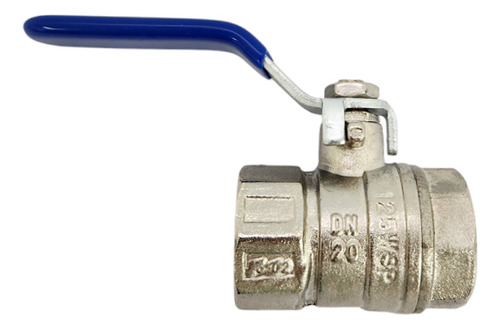 Vetter Comercial Esfera 3/4'' válvula de metal 12 registros