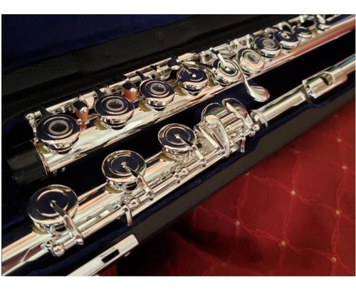 Flauta Gravada Yamaha De 17 Furos Abertos Com Corpo Em Pl