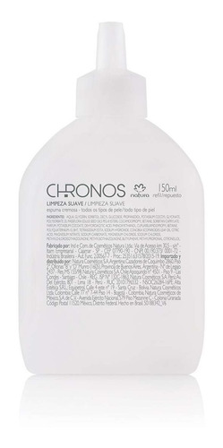 Natura Chronos Espuma Cremosa Limpieza Suave Repuesto