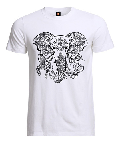 Remera Estampada Varios Diseños Elefante Fuerza Prosperidad