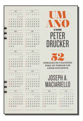 Libro Um Ano Com Peter Drucker De Maciariello Joseph A Pen