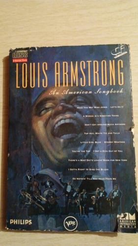Disco Louis Armstrong The American Longbook Phillips Cdi (Usado)