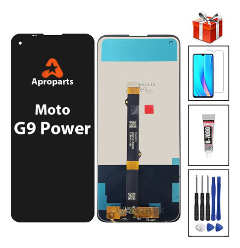 Pantalla Táctil Lcd Compatible Con Motorola G9 Power Xt2091