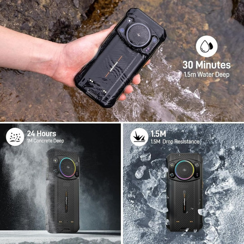Celular Ulefone Armor 21 Todoterreno Resistente 256gb + 8gb Negro