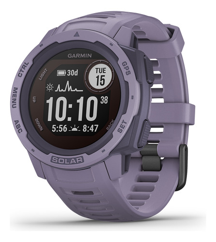 Reloj Gps Multideporte Garmin Instinct Solar Lila