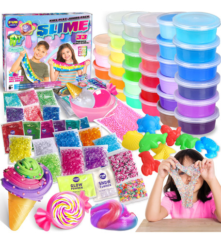 Funkidz - Kit De Limo Jumbo De 33 Tazas Para Nias Y Nios, Pa