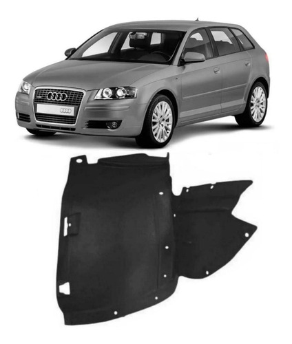 Parabarro Audi A3 Sportback 06 07 08 09 10 11 12 Esquerdo