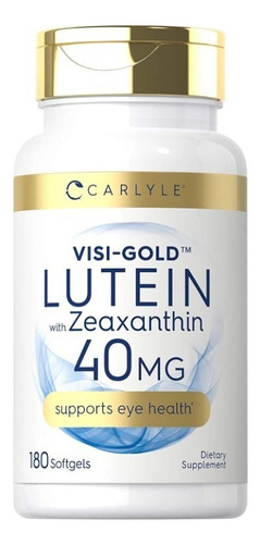 Luteína + Zeaxantina 40 Mg 