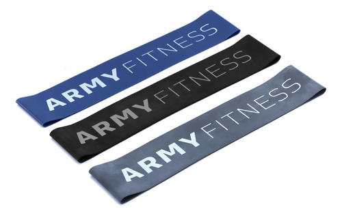 Pack Powerband Theraband 500 Mm X 3 Unidades Army