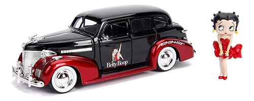 Jada Toys Betty Boop & Chevy Master Deluxe 1939 1:24 Diecast