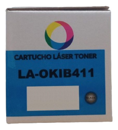 Toner Oki La-b411 Negro Alternativo Negro
