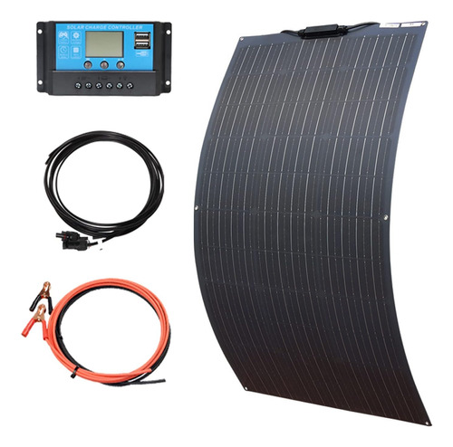 Panel Solar Flexible De 100 W 12 V Kit De Panel Solar Monocr