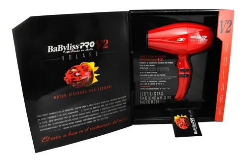 Secador De Pelo Prof. Volare V2 C motor Ferrari Babyliss Pro