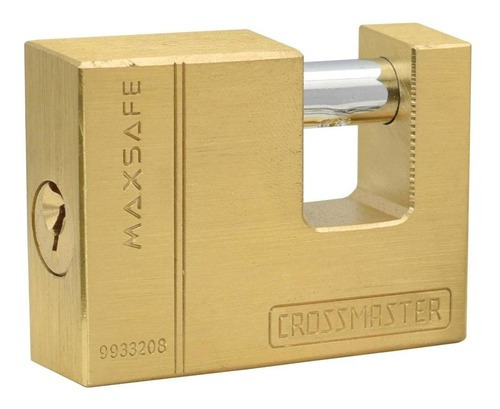 Imagen 1 de 1 de Candado Bronce Perno Horizontal 50 Mm Crossmaster 9933208