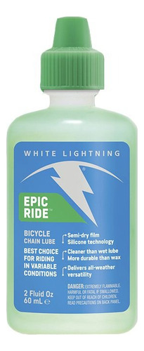 White Lightning Epic Ride lubricante cadena 60ml