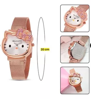 Reloj Hello Kitty Oro Rosado