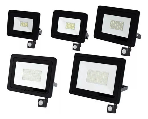 Foco Led Exterior Con Sensor Movimiento 30w Ip66