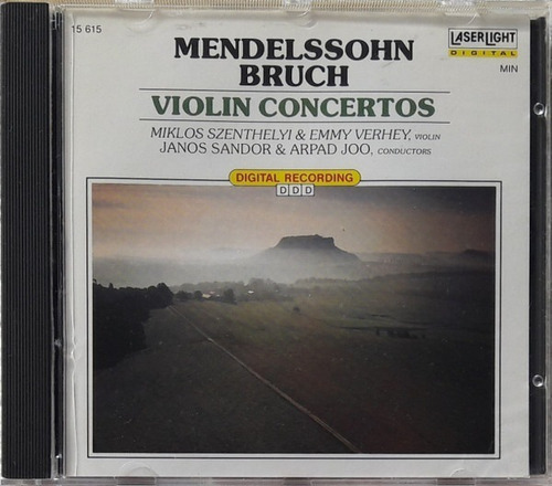 Mendelssohn - Bruch* Cd: Violin Concertos* Usa 1989* Nuevo*