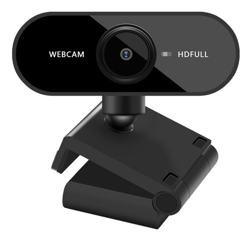 Imagen 3 de 3 de Camara Web Unnic Camw01 Usb Pc Full Hd 1080p Plug & Play Microfono Negra 30fps