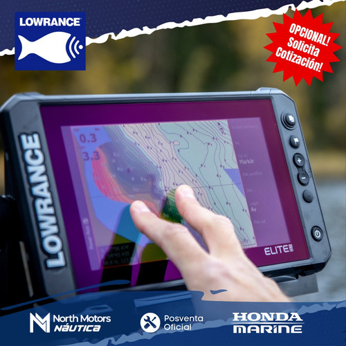 North Carolina 17 Flat Honda Bf 60 Super Oferta Pesca!!