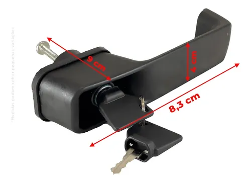 Maçaneta Externa Porta Aplicável Retro Jcb 3c 214e 12306547