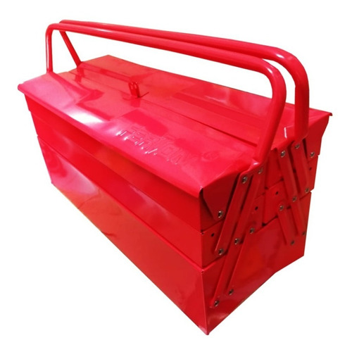 Caja Metálica Plegable Para Herramientas Ferton