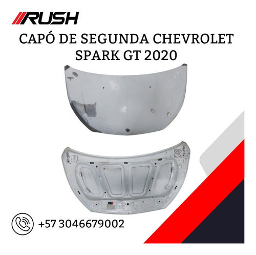 Capó De Segunda Chevrolet Spark Gt 2020