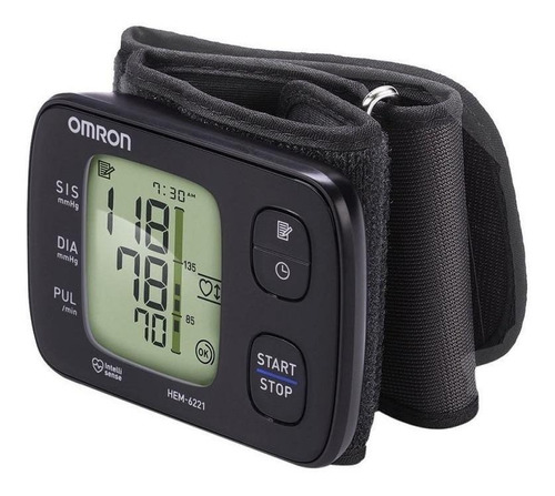 Medidor de pressão arterial digital de pulsoOmron HEM-6221