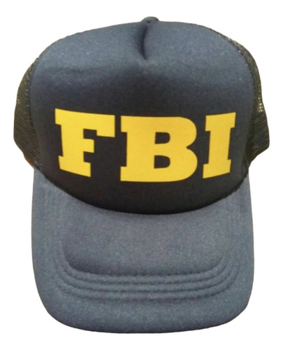 Gorra Trucker Fbi Federal Bureau Of Investigation - Cosplay