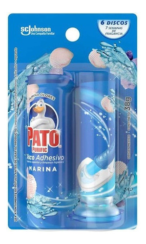 Pato Marina Gel Inodoro Discos Activos Aparato Rto Pato