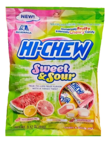 Morinaga Hi-chew Sweet And Sour Caramelo Suave Japones