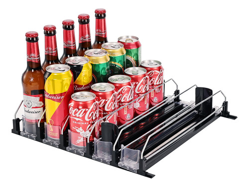 Lakix - Organizador De Bebidas Mejorado Para Refrigerador, O