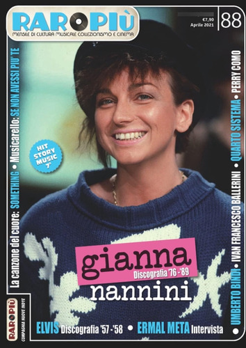 Libro: Raropiu  - N. 88 - Gianna Nannini: Mensile Di Cultura