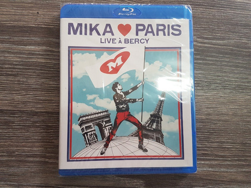 Mika Love Paris - Live À Bercy - Blu Ray Lacrado. Importado