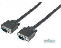 Manhattan Cable Vga  Para Monitor O Proyector 4.5 Mts Negro 