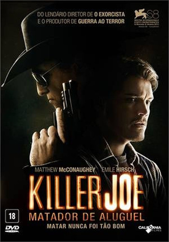 Dvd Killer Joe Matador De Aluguel Matthew Mcconaughey