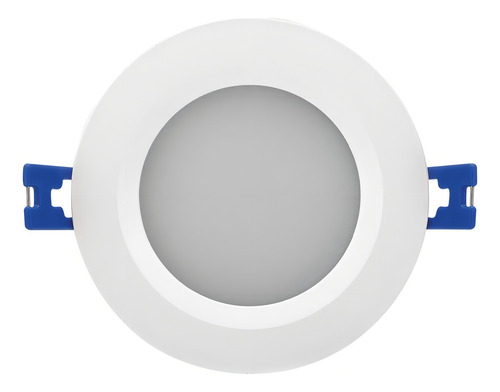 Lámpara Led Basic Empotrable 5'' Estevez Luz Cálida/fría 9w Color Blanco
