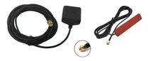 Comprar Kit Antena Gps + Antena Tv Digital Automotiva Sma