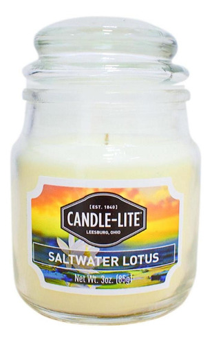 Vela 3 Oz Saltwater Lotus Candle Lite (4449330)