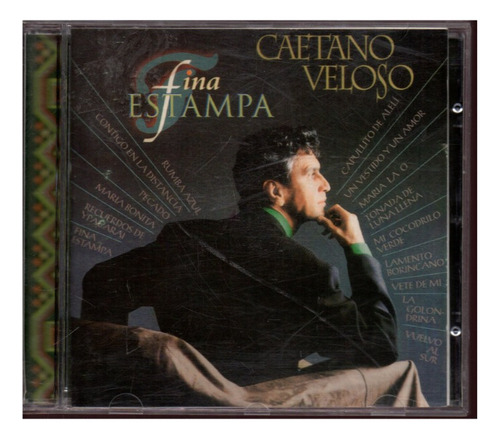 Cd Caetano Veloso Fina Estampa