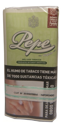 Tabaco Pepe - 30gs