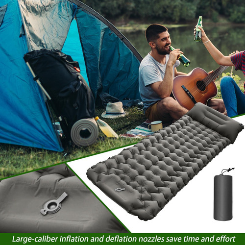 Alfombra Para Dormir Inflable Almohadilla Para Acampar Matro