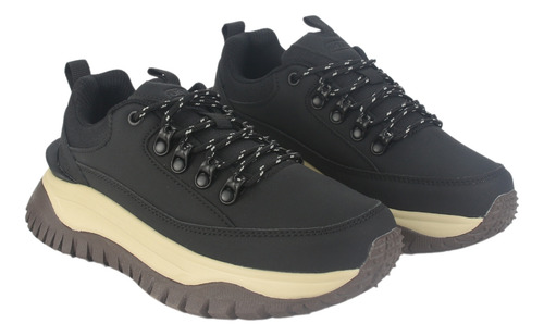 Zapatilla Outdoor Funway Mujer Volkan-1 Negro