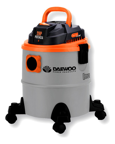 Aspiradora De Polvo Y Agua Daewoo Davc90-20l 1000w Con Rueda